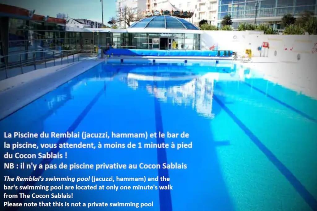 Le Cosy T2 Hypercentre ! Parking Inclus Et La Plage A 2 Min ! レ・サ​​ーブル・ドロンヌ エクステリア 写真